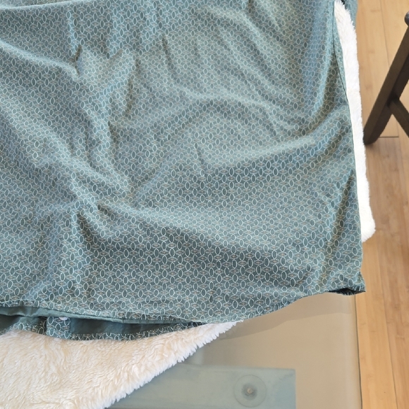 Cinch Teal Patterned Button Down Shirt - Picture 9 of 12